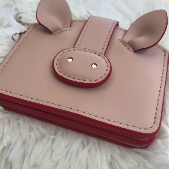 Kate Spade Year of the Pig Mini wallet card holder - Picture 4 of 8